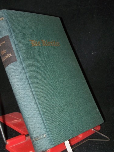 Artikelbild des Artikels “Die Klerisei : Eine Kleinstadtchronik / Nikolai Leskow. Dt. von Arthur
Luther “