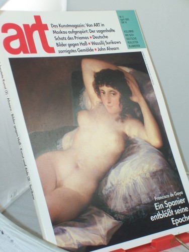 Artikelbild des Artikels “4/1993, Francisco de Goya, ein Spanier entblößt seine Epoche “