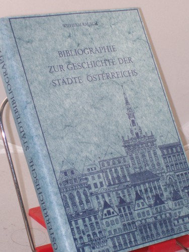 Artikelbild des Artikels “Bibliographie zur Geschichte der Städte Österreichs / geleitet u.
hrsg. von Wilhelm Rausch. Bearb.: Willibald Katzinger... Hrsg. im
Auftr. d. Österr. Arbeitskreises für Stadtgeschichtsforschung u.d.
Ludwig-Boltzmann-Inst. für Stadtgeschich “