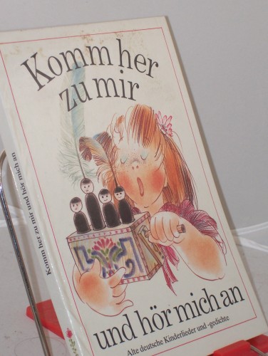 Artikelbild des Artikels “Komm her zu mir und hör mich an : alte dt. Kinderlieder u. -gedichte
/ hrsg. von Edith George. Illustrationen von Dieter Müller “