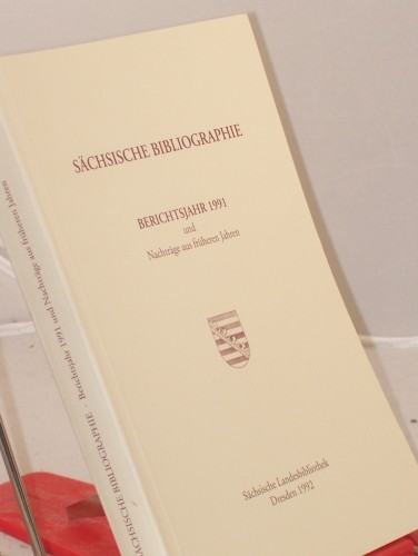 Artikelbild des Artikels “Berichtsjahre 1991 und Nachträge aus früheren Jahren “