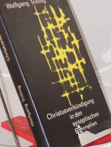 Artikelbild des Artikels “Christusverkündigung in den synoptischen Evangelien : Beispiele
gattungsgemäßer Auslegg / Wolfgang Trilling “