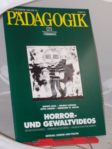 Artikelbild des Artikels “11/1992, Horror- und Gewaltvideos “
