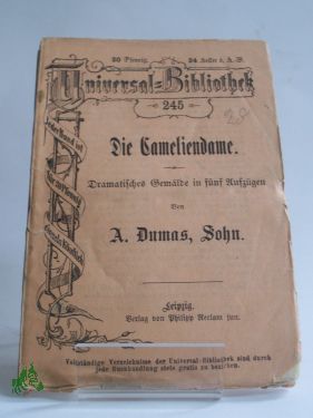 Artikelbild des Artikels “Die Cameliendame, A. Dumas, Sohn “