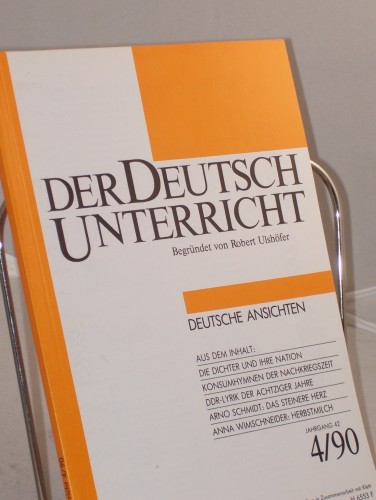 Artikelbild des Artikels “4/1990, Deutsche Ansichten “