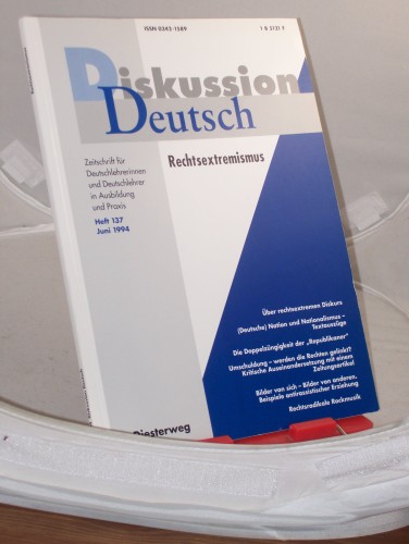 Artikelbild des Artikels “6/1994, Rechtsextremismus “