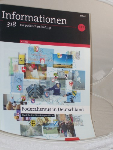 Artikelbild des Artikels “1-2/2013, Föderalismus in Deutschland “