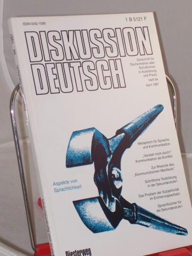 Artikelbild des Artikels “4/1987, Aspekte der Sprachlichkeit “