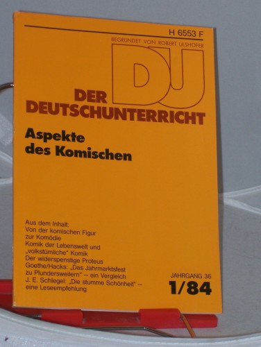 Artikelbild des Artikels “1/1984, Aspekte des Kosmischen “