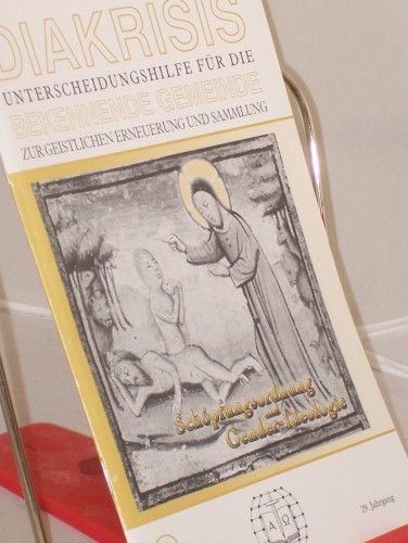 Artikelbild des Artikels “Diakrisis : Unterscheidungshilfe für die Bekennende Gemeinde zur
geistlichen Erneuerung und Sammlung / Hrsg.: Internationale Konferenz
Bekennender Gemeinschaften e.V. (IKBG/ICN) “