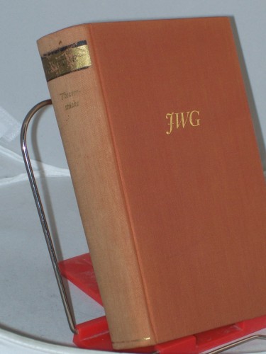 Artikelbild des Artikels “Theaterstücke / Johann Wolfgang Goethe. Mit e. Nachw. v. Ernst Johann “
