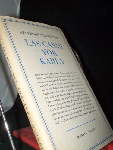 Artikelbild des Artikels “Las Casas vor Karl V : Szenen aus d. Konquistadorenzeit / Reinhold
Schneider “
