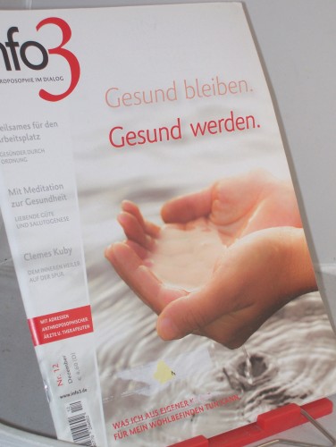 Artikelbild des Artikels “12/2008, Gesund bleiben, gesund werden “