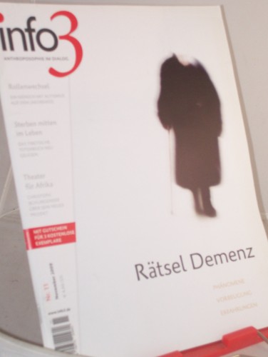 Artikelbild des Artikels “11/2009, Rätesel Demenz “