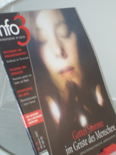 Artikelbild des Artikels “10/2007, Gottes Stimme im Gesite des Menschen “