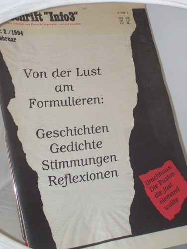 Artikelbild des Artikels “2/1994, Von der Lust am Formulieren “
