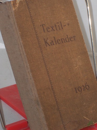 Artikelbild des Artikels “Textil-Kalender 1926 “