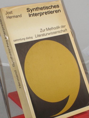 Artikelbild des Artikels “Synthetisches Interpretieren : Zur Methodik d. Literaturwiss. / Jost Hermand “
