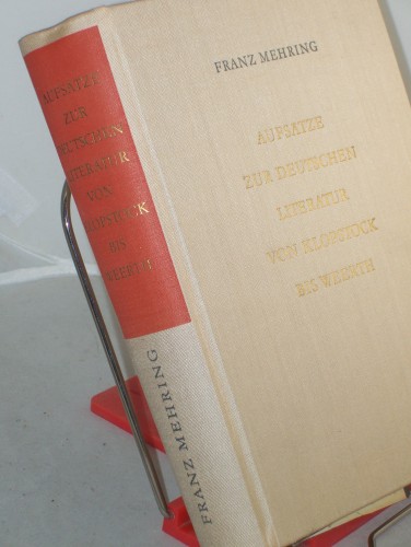 Artikelbild des Artikels “Band. 10. Aufsätze zur deutschen Literatur von Klopstock bis Weerth /
Hrsg.: Hans Koch “