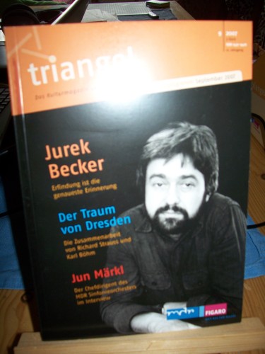Artikelbild des Artikels “Triangel , 9/2007, Jurek Becker “