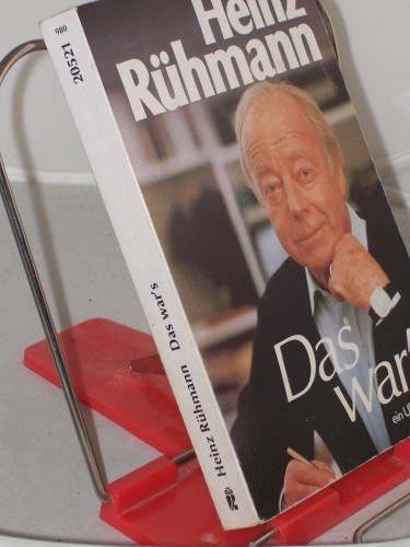 Artikelbild des Artikels “Das war's : Erinnerungen / Heinz Rühmann “