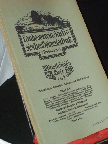 Product image of the product “Mitteilungen Heft 1-2; 1926 ”