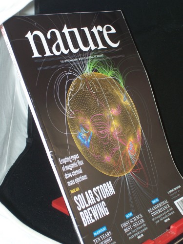 Artikelbild des Artikels “Vol. 514, No. 7523, Solar Storm brewing “