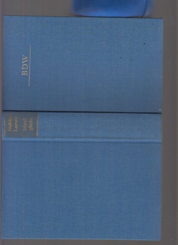 Artikelbild des Artikels “Islandglocke : Roman / Halldor Laxness. Aus d. Isländ. übers. v.
Ernst Harthern “