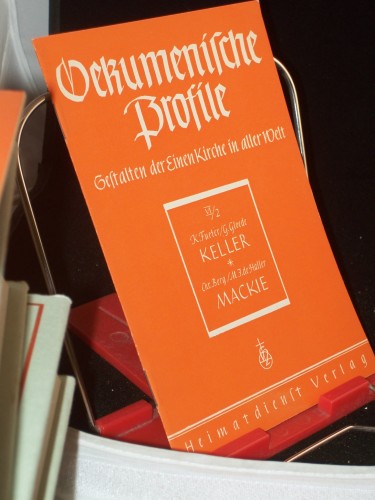 Artikelbild des Artikels “Ökumenische Profile.. Adolf Keller / Karl Fueter u. Günter Gloede.
Robert C. Mackie und das ökumenische Hilfswerk der Nachkriegszeit /
Christian Berg u. Marie-Jeanne de Haller “