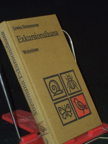 Product image of the product “Exkursionsfauna von Deutschland. Band. 3. Wirbeltiere / ab 6. Auflage wurde d. Bearb. fortgef. von: R. Angermann... Illustrationen: Marita Behring... ”