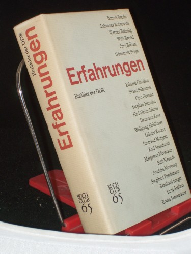 Artikelbild des Artikels “Erfahrungen : Erzähler d. DDR; Anthologie / hrsg. von Harald Korall u. Werner Liersch “