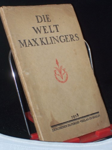 Artikelbild des Artikels “Die Welt Max Klingers / Vorr.: Gustav Kirstein “
