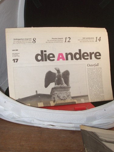 Artikelbild des Artikels “4/1992, Ich bin nicht wo ich bin “