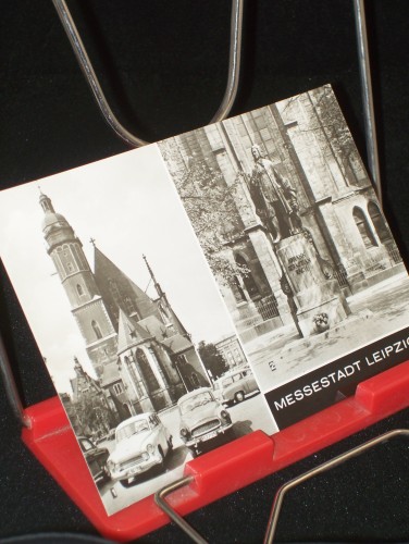 Artikelbild des Artikels “Messestadt Leipzig, Thomaskirche, Bachdenkmal vor der Thomaskirche “