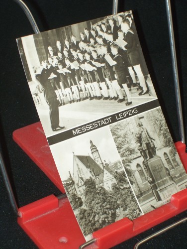 Artikelbild des Artikels “Messestadt Leipzig, Thomanerchor, Thomaskirche, Bachdenkmal vor der
Thomaskirche “