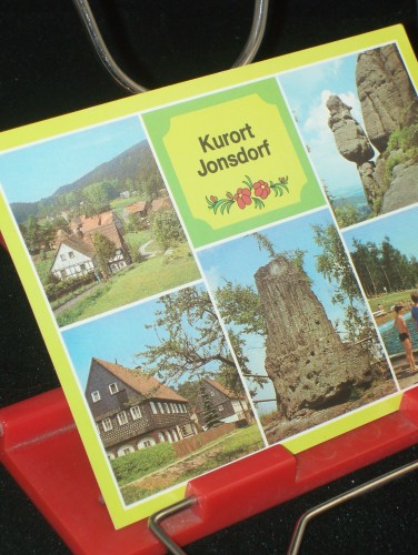 Artikelbild des Artikels “Kurort Jonsdorf, Jonsdorf, Kreis Zittau, staatlich anerkannter
Erholungsort, an der 