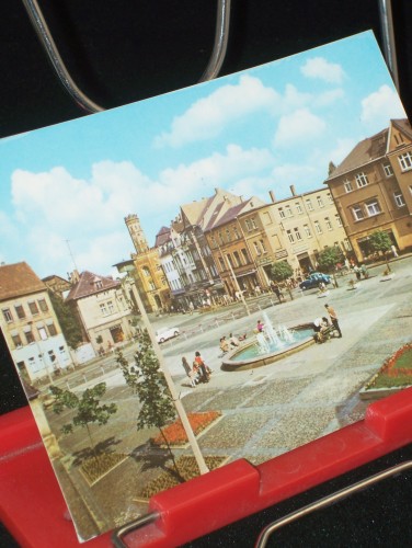Artikelbild des Artikels “Meuselwitz, Markt, 1974, Farbfoto Kühn, Leipzig “