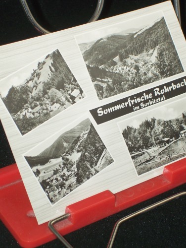 Artikelbild des Artikels “Sommerfrische Rohrbach, im Sorbitztal, 1965, “