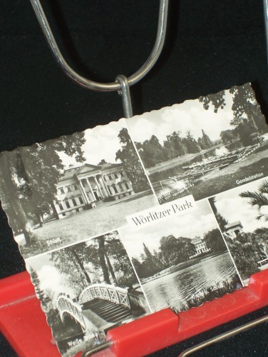Artikelbild des Artikels “Wörlitzer Park, Schloß, Gondelstation, Weiße Brücke, Kirche und
Schloß, Palmen “