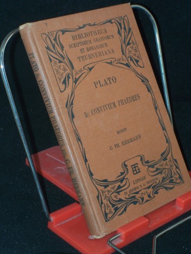 Artikelbild des Artikels “Convivium Phaedrus / Plato. Ex recogn. C. F. Hermanni, Text altgriechisch “
