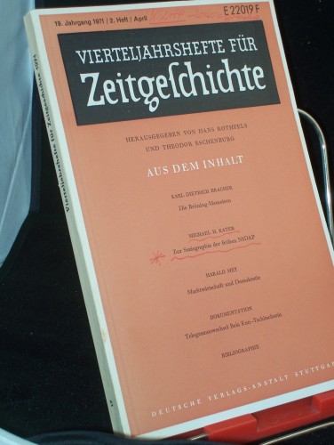 Artikelbild des Artikels “2/1971 “