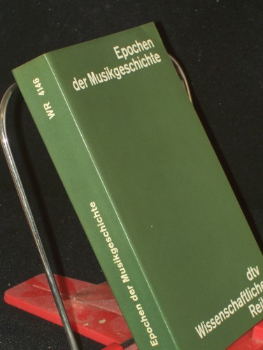 Artikelbild des Artikels “Epochen der Musikgeschichte in Einzeldarstellungen / mit e. Vorw. von
Friedrich Blume “