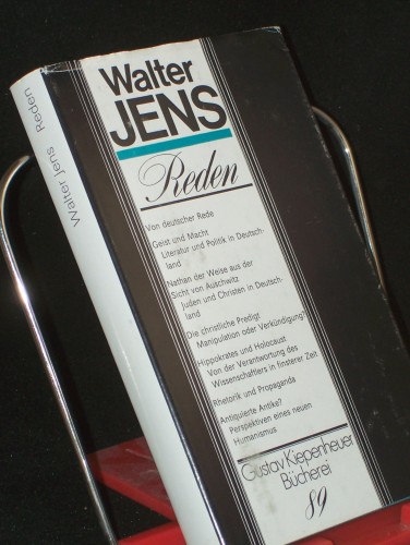 Artikelbild des Artikels “Reden / Walter Jens “