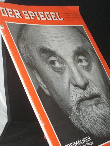 Artikelbild des Artikels “15/1963, FREIMAURER; ALTGROSSMEISTER VOGEL “