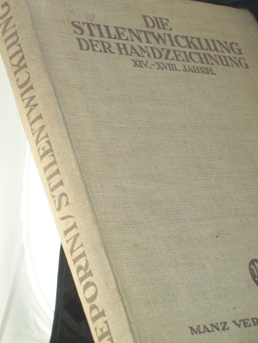 Artikelbild des Artikels “Die Stilentwicklung der Handzeichnung : XIV.-XVIII. Jh. / Heinrich Leporini “