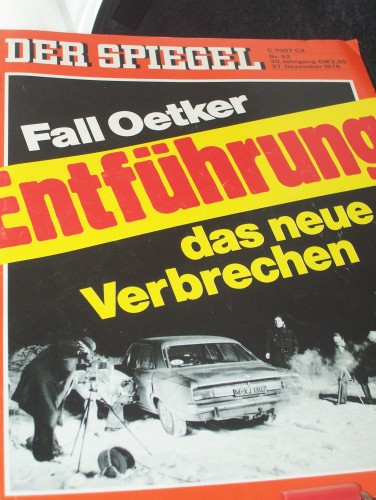 Artikelbild des Artikels “53/1976, Fall Oetker, Entführung das neue Verbrechen “