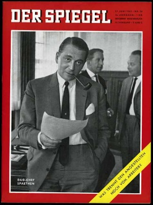Artikelbild des Artikels “26/1962, DAG Chef, Spaethen “