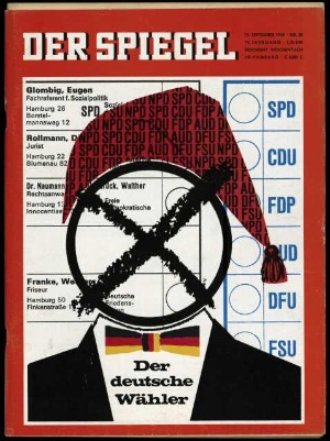 Artikelbild des Artikels “38/1965, Der deutsche Wähler “