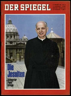 Artikelbild des Artikels “44/1965, Die Jesuiten, Schwarzer Papst Arrupe “