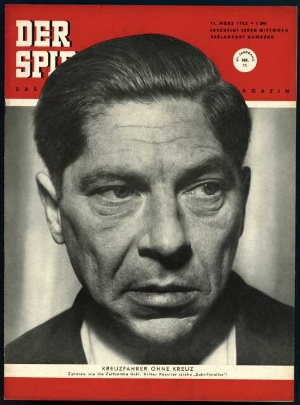 Artikelbild des Artikels “1171953, KREUZFAHRER OHNE KREUZ; ZUHÖREN WIE DIE ZEITBOMBE TICKT ARTHUR KOESTLER “